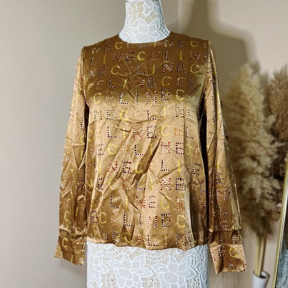Celine 100% silk shirt - Picture 12 of 12
